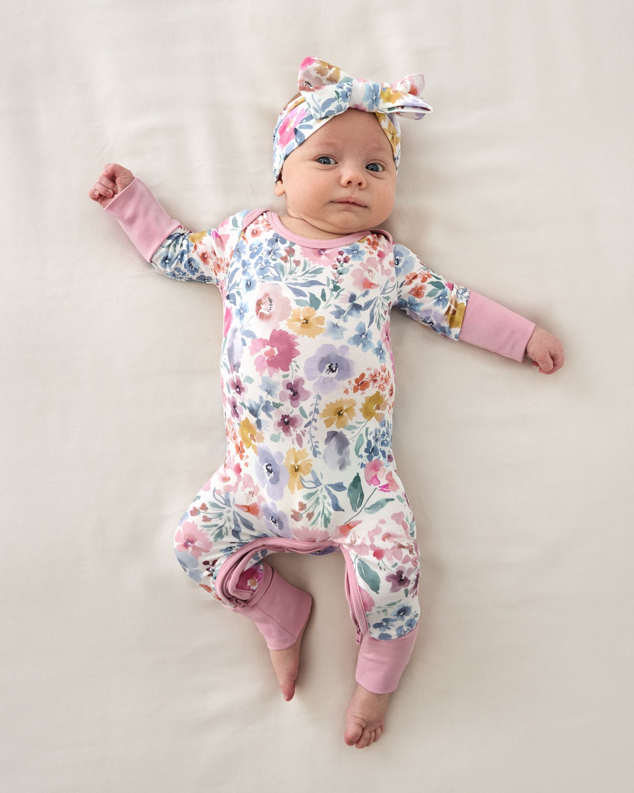 Tiny Blooms Crescent Zippy - Image 3