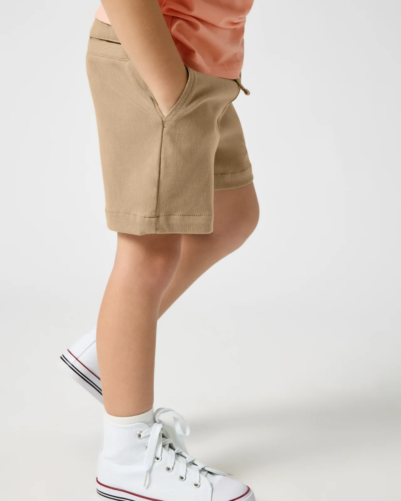 Toasted Hazelnut Chino Shorts - Image 2