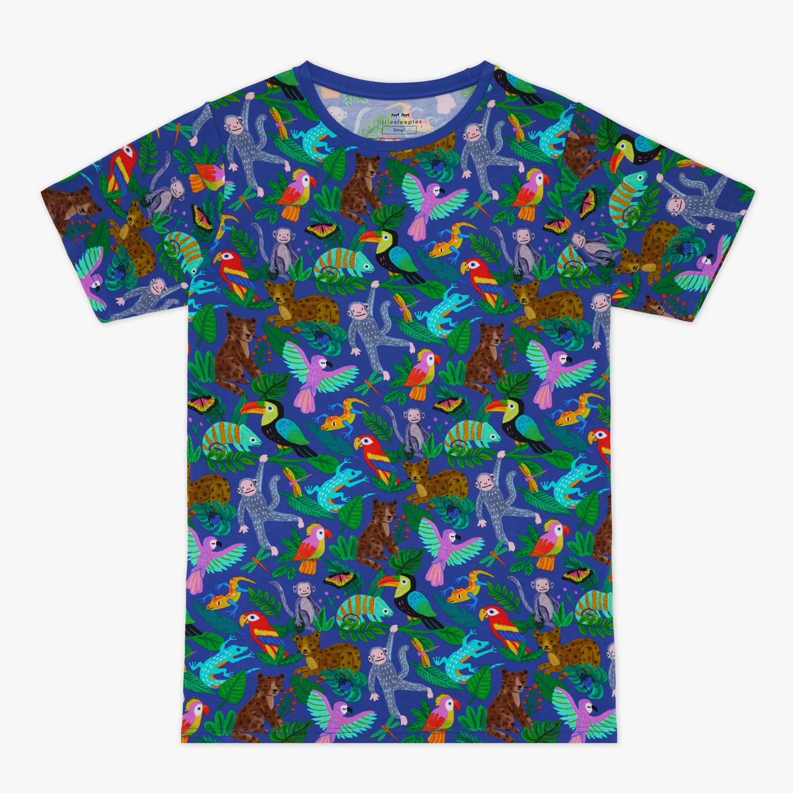 Treetop Tails Men's Short Sleeve Pajama Top - Image 3