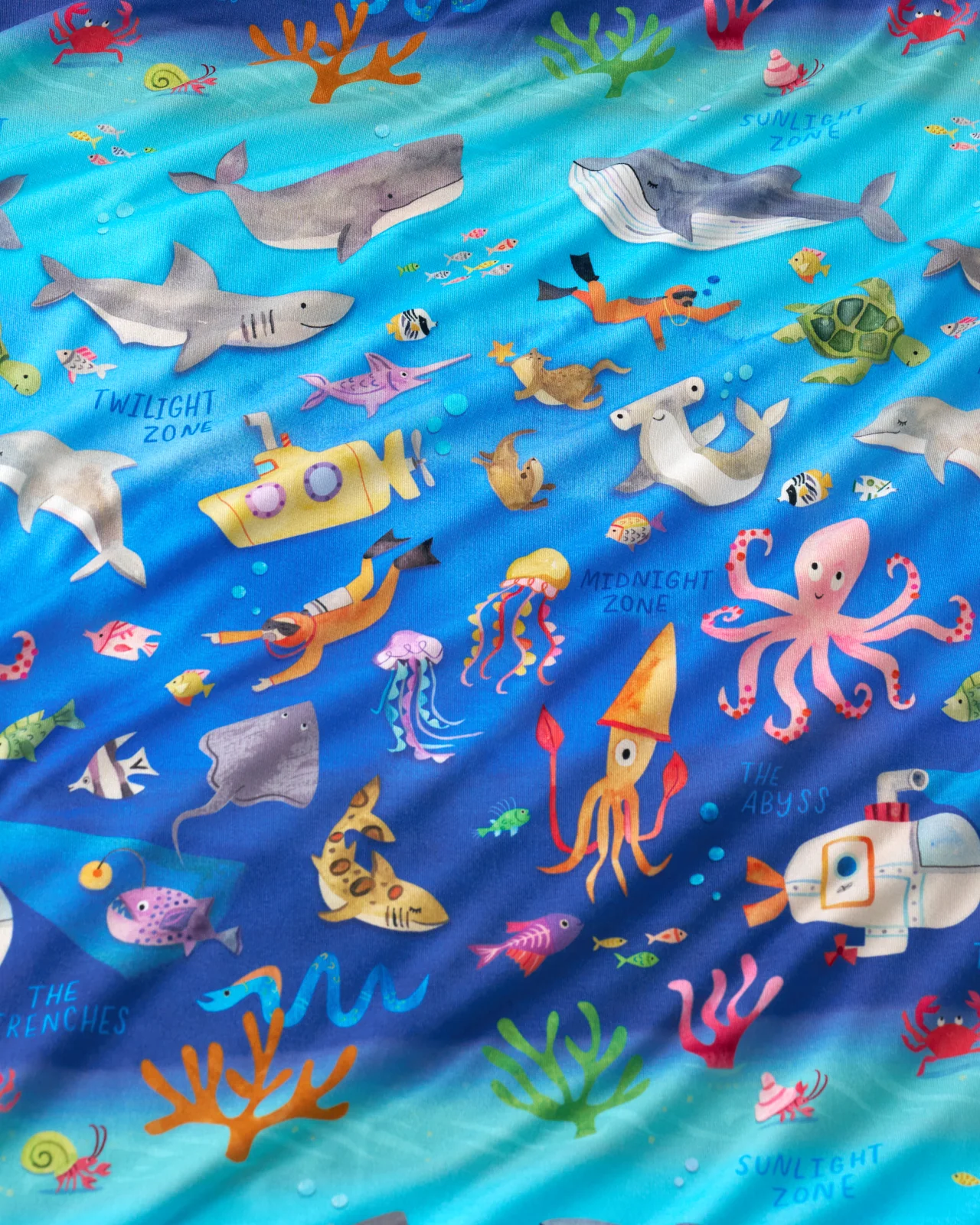 Underwater Discovery Large Cloud Blanket® - Image 4