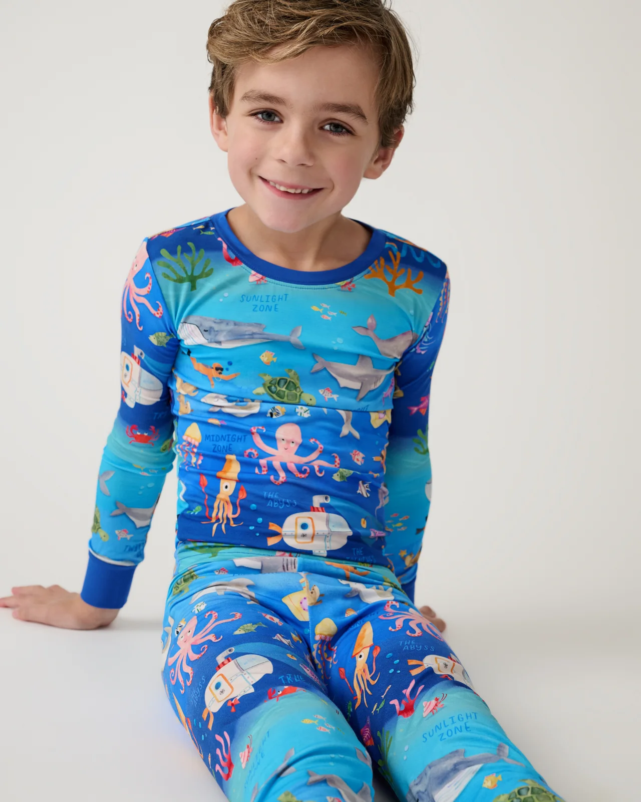 Underwater Discovery Two-Piece Pajama Set - Image 2