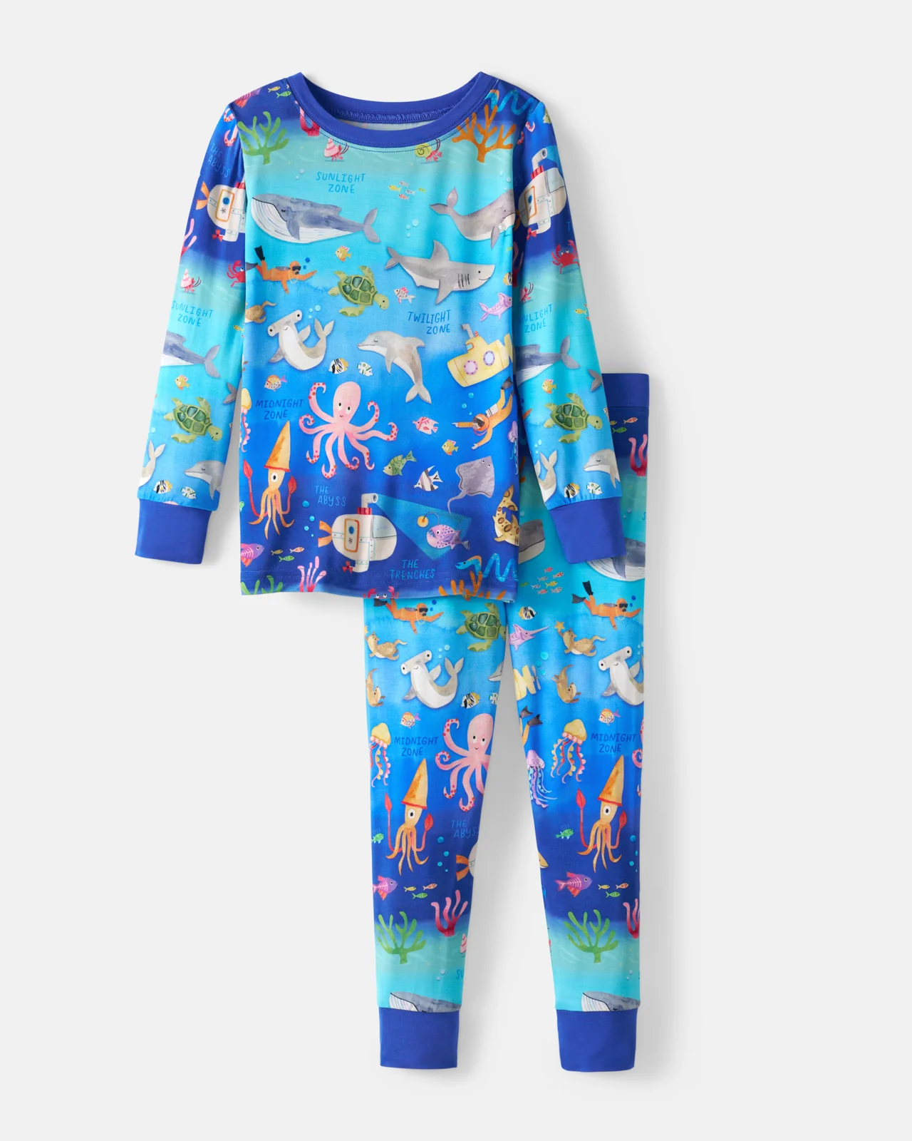 Underwater Discovery Two-Piece Pajama Set - Image 3