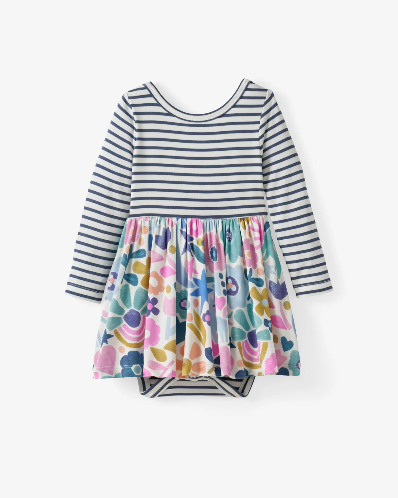 Unicorn Blossoms Twirl Dress with Bodysuit - Image 5