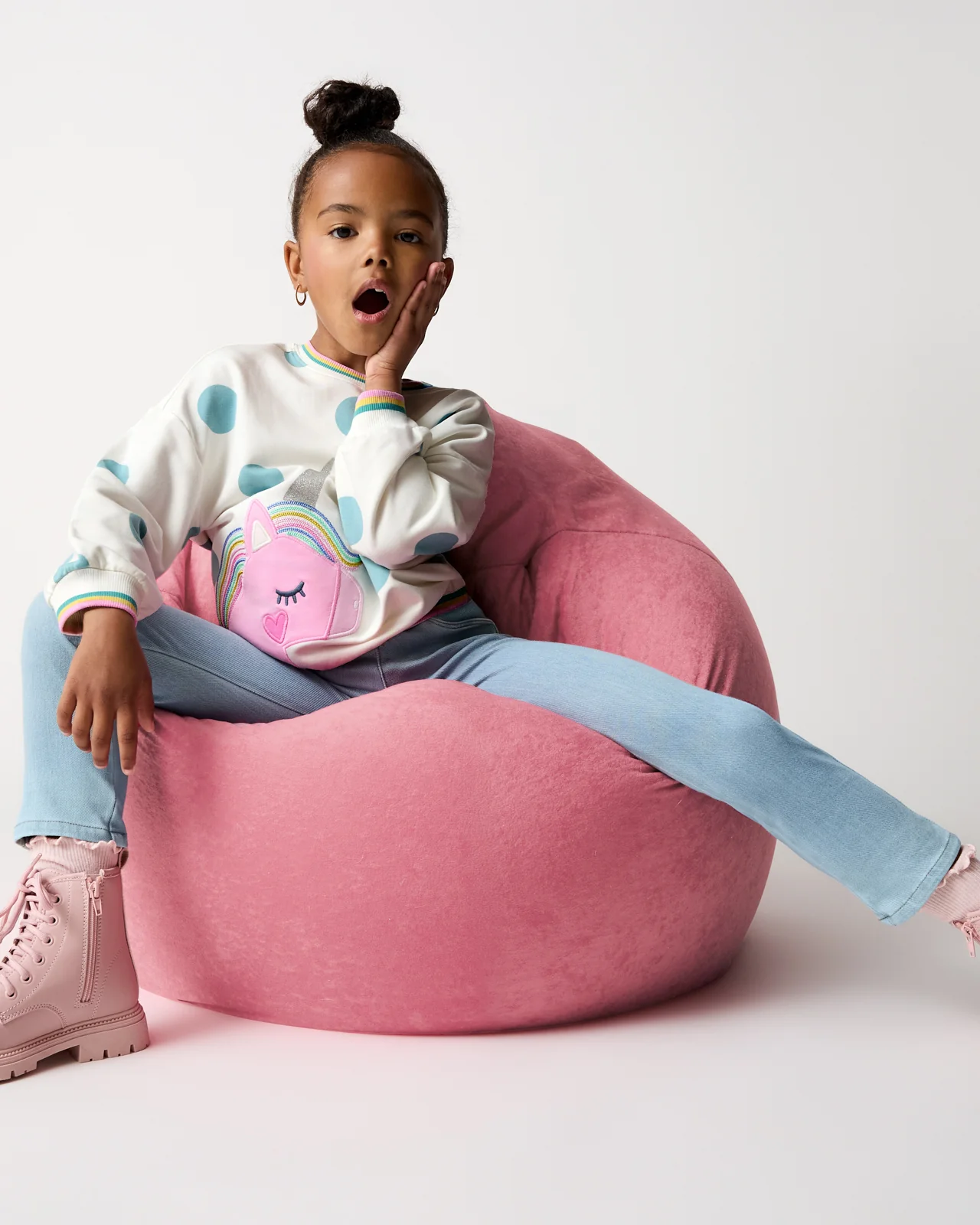 Unicorn Drop Shoulder Crewneck - Image 3