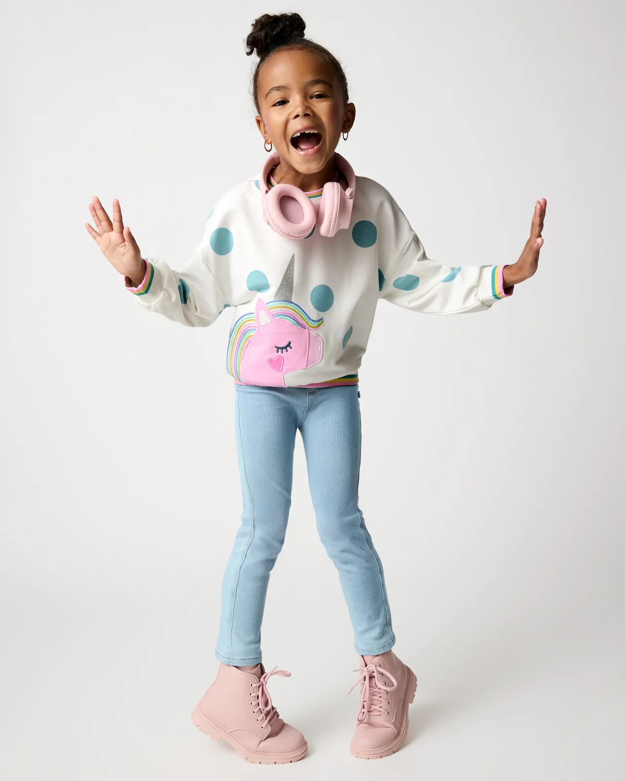 Unicorn Drop Shoulder Crewneck - Image 4