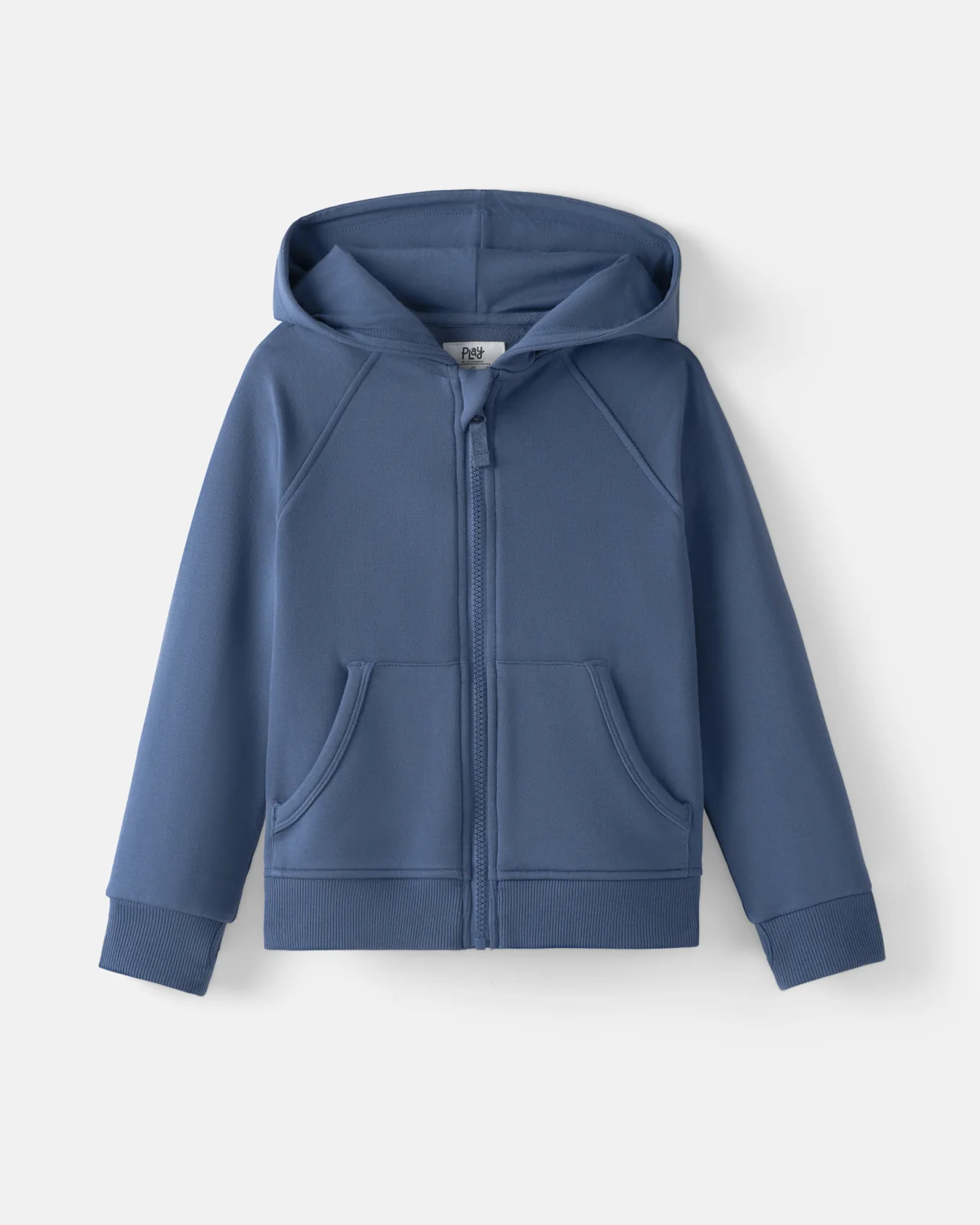 Vintage Navy Zip Hoodie - Image 8
