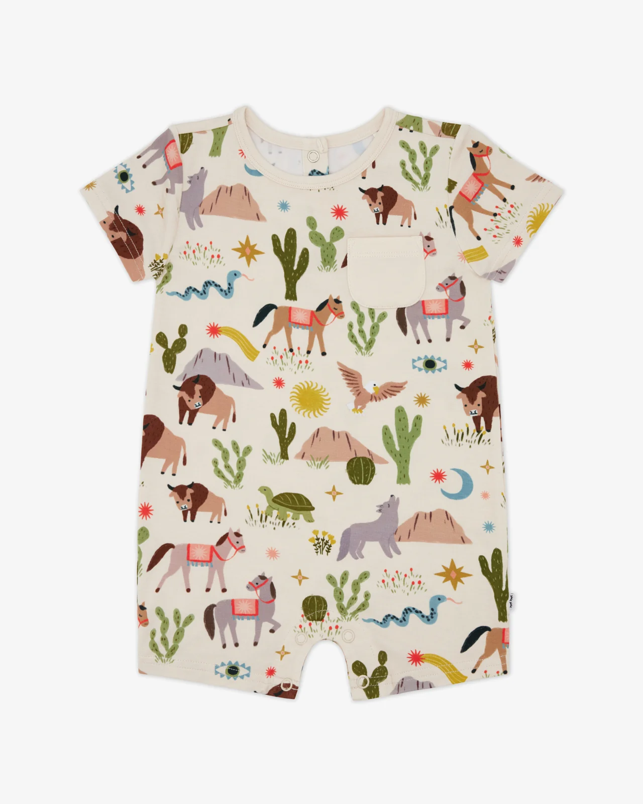 Wild Frontier Pocket Shorty Romper - Image 5