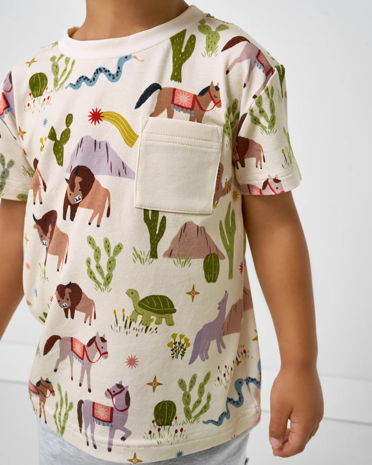 Wild Frontier Relaxed Pocket Tee - Image 2