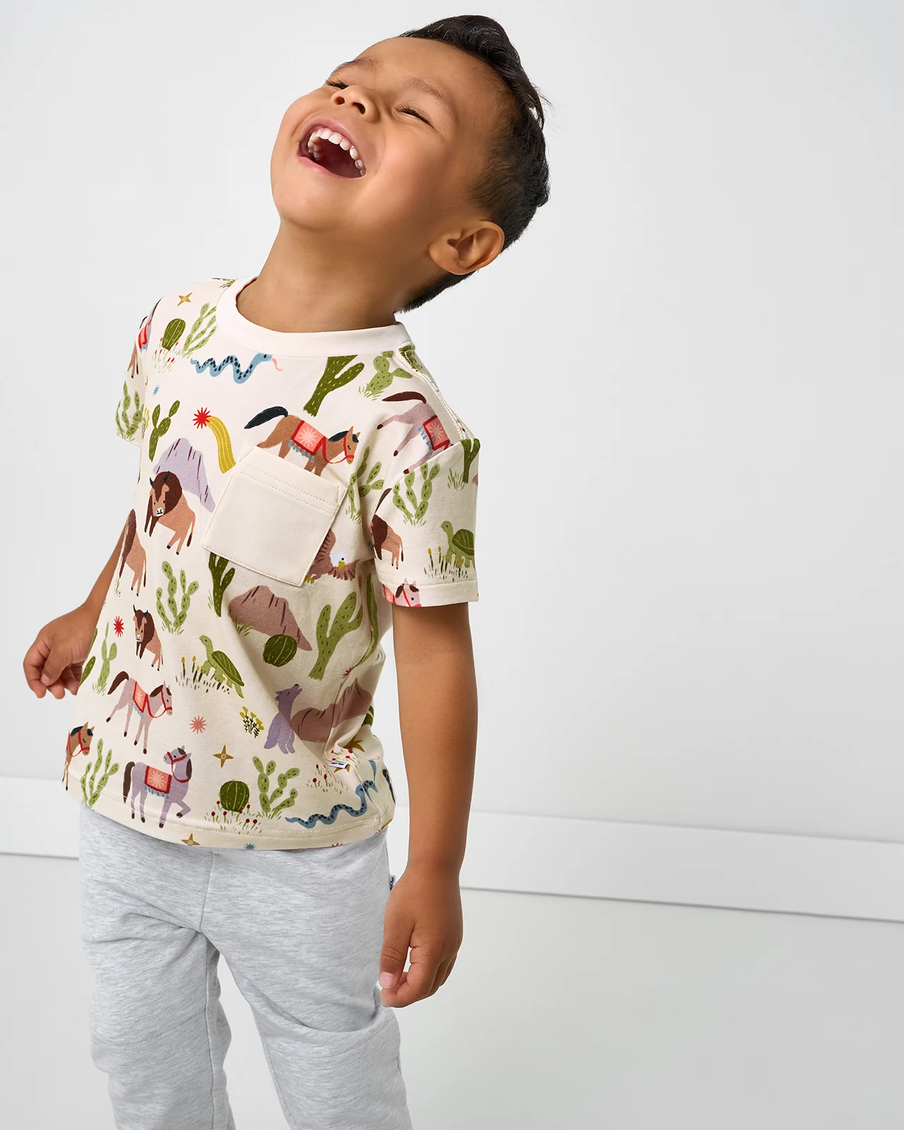 Wild Frontier Relaxed Pocket Tee - Image 3