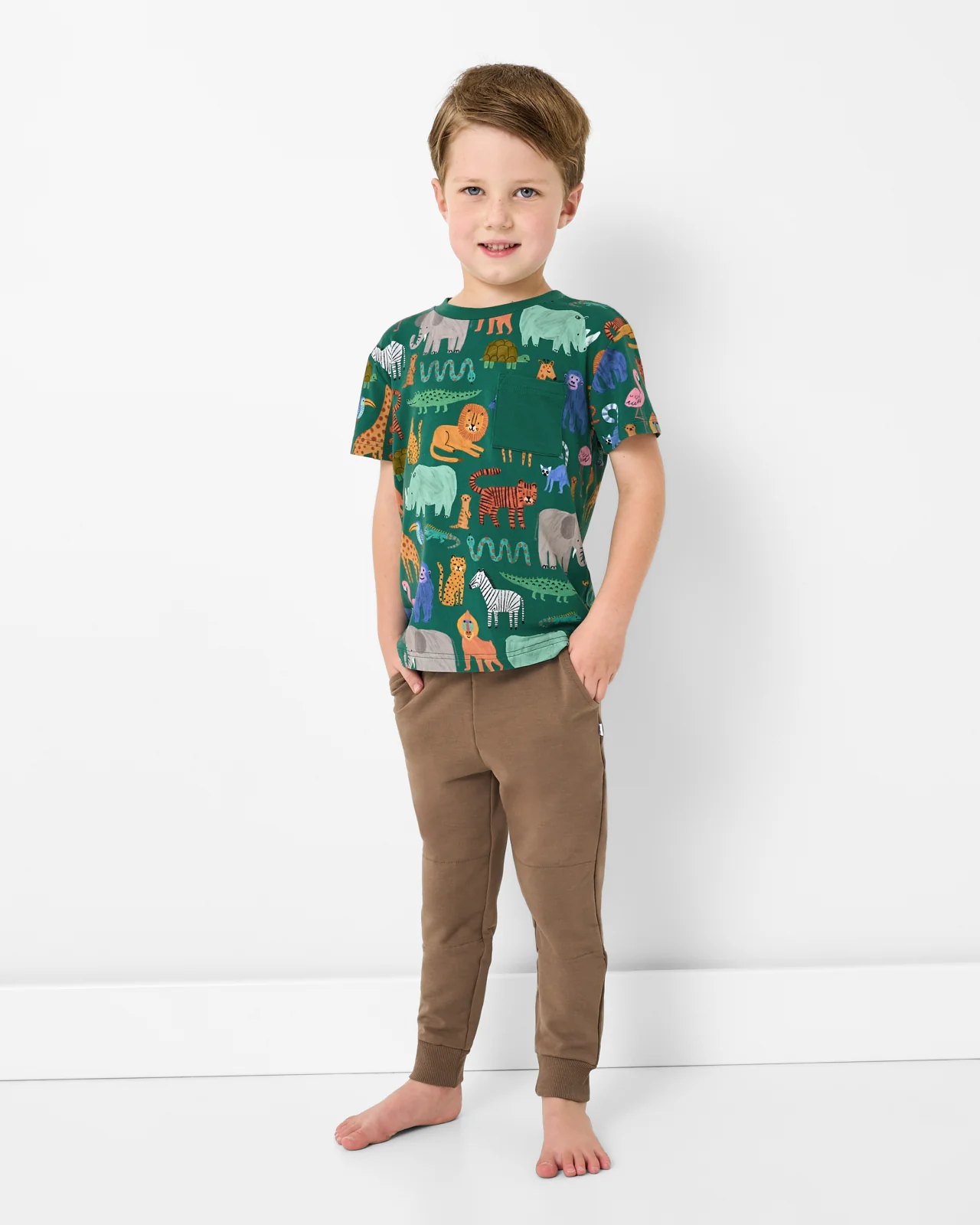Wild Zoo Relaxed Pocket Tee - Image 3