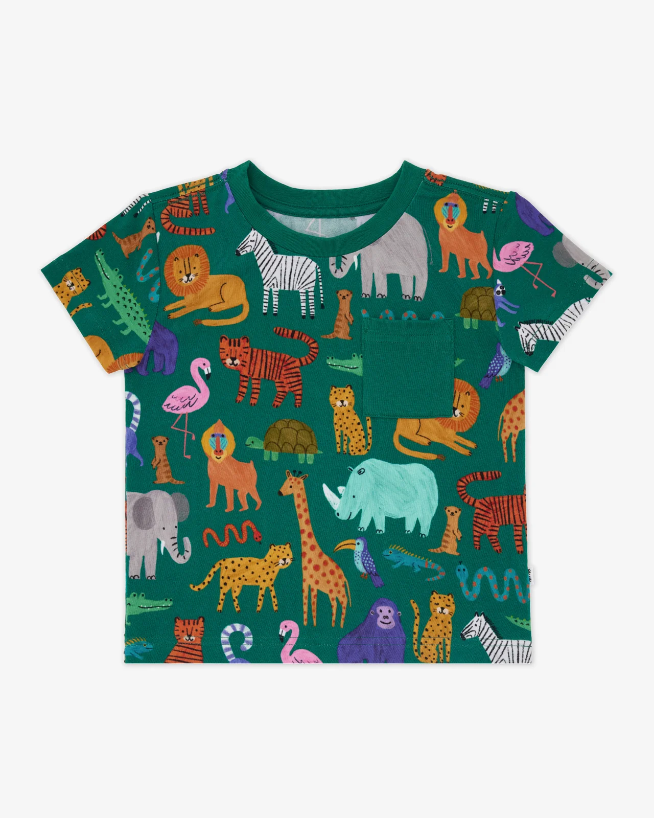 Wild Zoo Relaxed Pocket Tee - Image 5