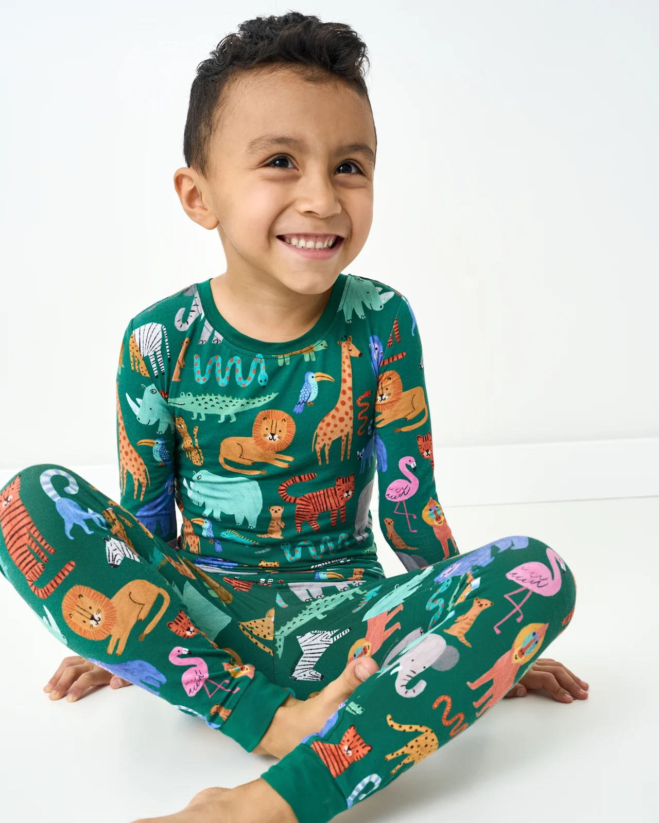 Wild Zoo Two-Piece Pajama Set - Image 2