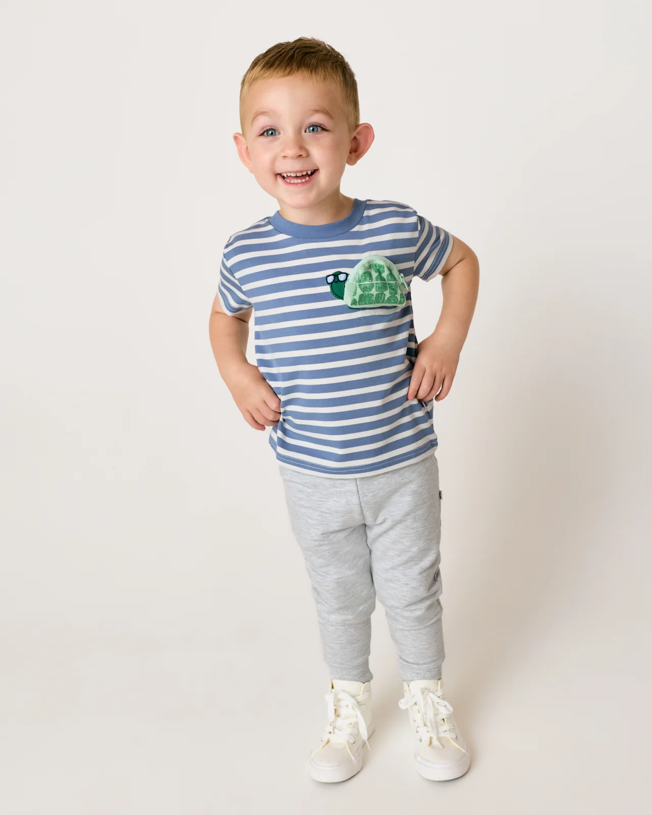 Zippy Turtle Relaxed Pocket Tee - Image 4